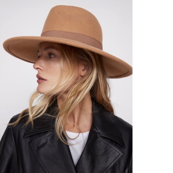 Zara Wide Brim Wool Hat - Picture 10 of 17